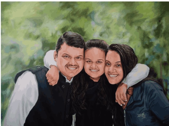 Amruta Fadnavis, Gift commission